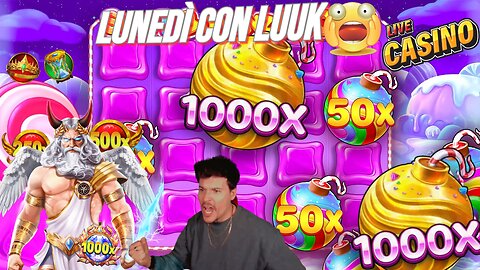 ⚡SCHIATTANDO SLOT CON LUUK!!💣💸 LIVE STREAMING 💥 🎰