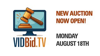 What Surprising Items Can You Win at today's VIDBid.TV Auction?