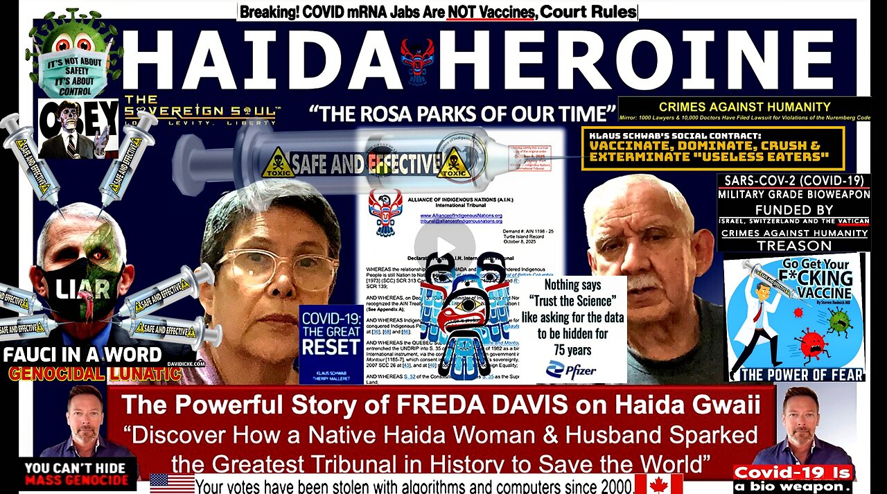 The Powerful Untold Story of Haida Clan member Freda Davis, a Rosa Parks of our Time, Saving Mankind