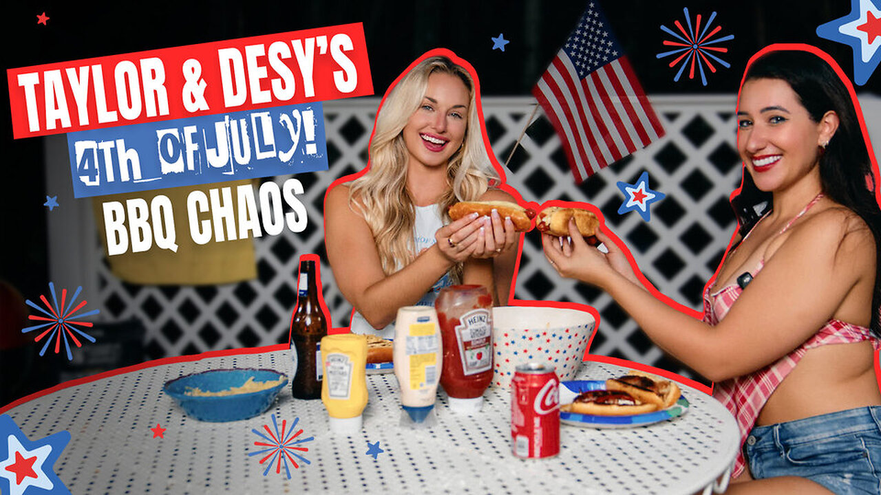 🔥Epic 4th of July BBQ FAILS! | Taylor & Desy’s Backyard Chaos 🇺🇸🌭😂