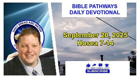 Bible Pathways Daily Devotional Sept 20, 2025