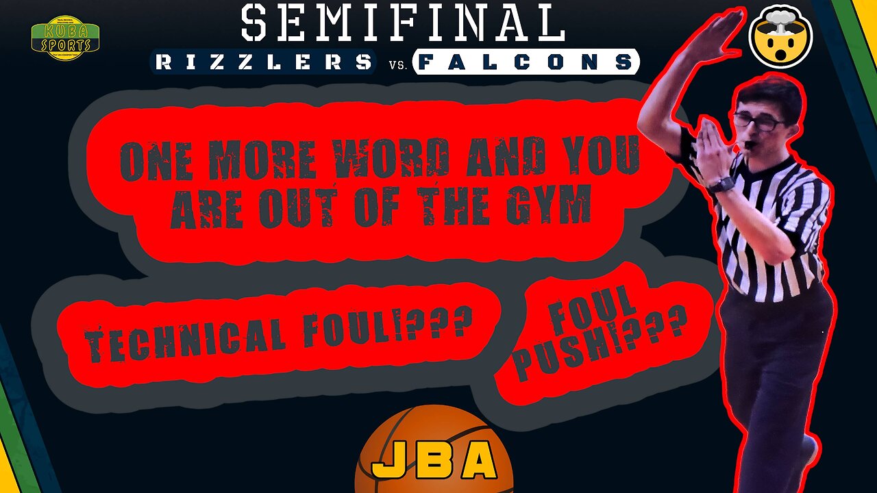 BASKETBALL | JBA Semifinal Showdown ⚡ Falcons vs. Rizzlers – The Battle Before the Storm!🏀