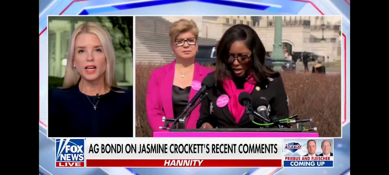 JASMINE CROCKETT Warned By AG BONDI