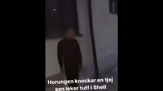 Sweden has fallen: Muslim migrants brutally hit a womanl in Sweden and film it for fun. Lunatics!