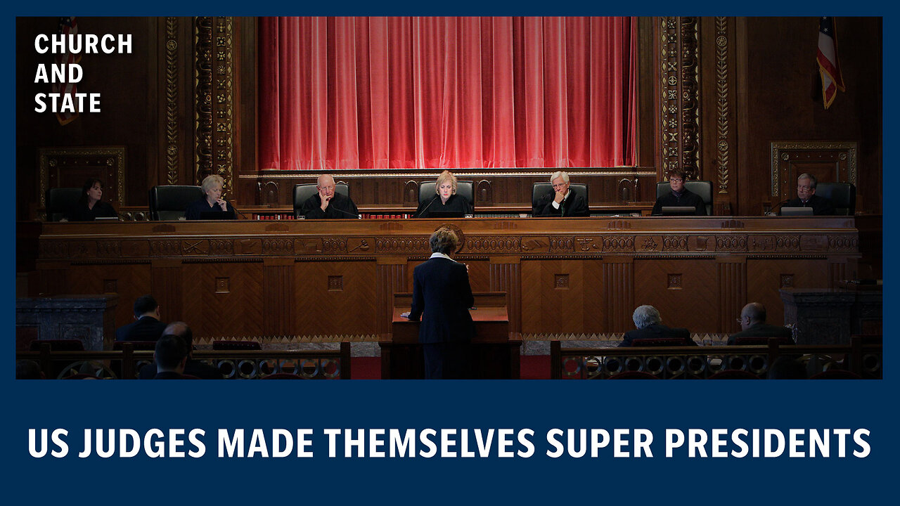 Have the Judges made Trump become a Bureaucrat?