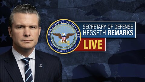 Secretary of Defense Hegseth holds ‘Major News Conference’ at Pentagon