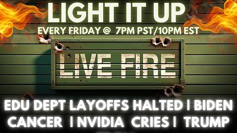 EDU DEPT LAYOFFS HALTED | BIDEN CANCER | NVIDIA CRIES | TRUMP