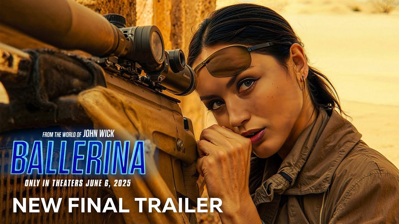 Ballerina - New Final Trailer (2025) Keanu Reeves, Ana de Armas (4K) John Wick Movie Teaser Concept