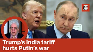 Trump's India tariff hurts Putin's war | Red Hot Takes