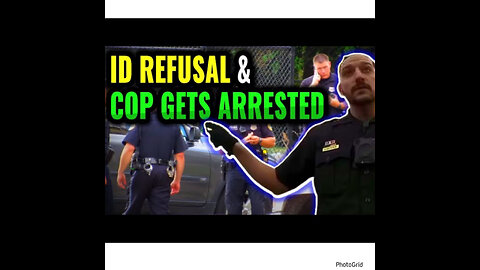 TPAS #56 Don't Answer Questions & ID Refusal! Tyrant Cop Arrested!