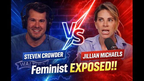 AVD Live! Steven Crowder Proves Jillian Michaels Is A Feminist!!