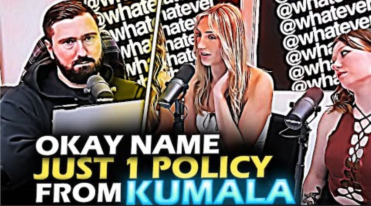 WOKE LIBTARD suddenly goes DEAF when asked to name just ONE Kamala POLICY