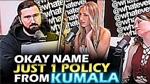 WOKE LIBTARD suddenly goes DEAF when asked to name just ONE Kamala POLICY