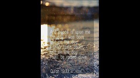 Quran 19:33? BIRTH & CRUCIFIXION & DEATH OF JESUS & JOHN THE BAPTIST OF OF THE CONFUSED QURAN!???
