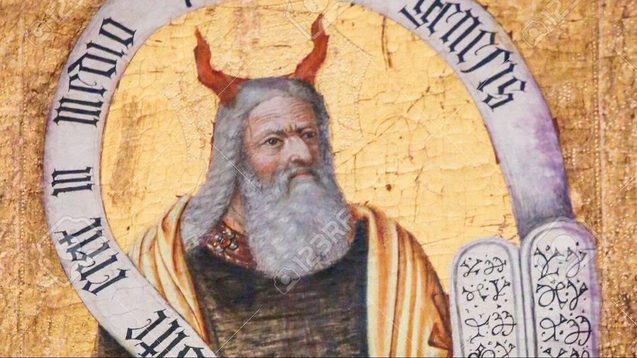 🚨Moses with horns and Jesus NOT DYING FOR OUR SINS🚨
