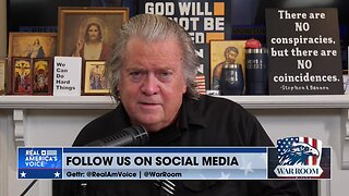 Bannon: This Entire War Is To Keep Netanyahu In Power
