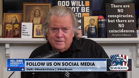 Bannon: This Entire War Is To Keep Netanyahu In Power