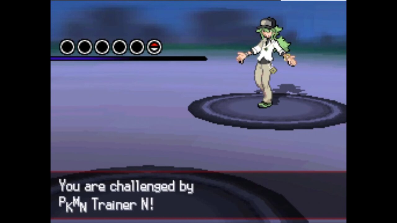 Pokemon Black - N 1st Battle