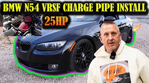 BMW N54 VRSF CHARGE PIPE(GAIN +25HP )🔥😈