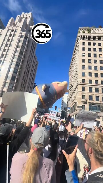 LOCK HIM UP - President Donald Trump and Elon musk protest today in New York