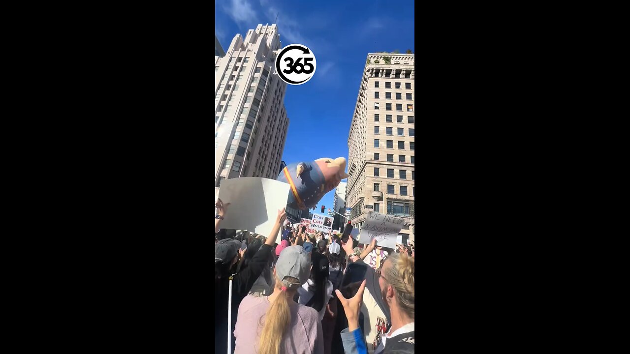 LOCK HIM UP - President Donald Trump and Elon musk protest today in New York