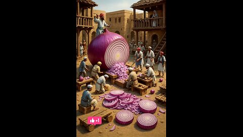 Miniature People Preparing Food Like Builder's!!🤩