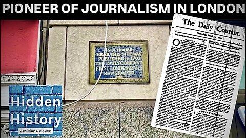 The Daily Courant - Britain’s first daily newspaper