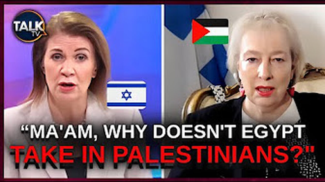 Palestinain shocked.