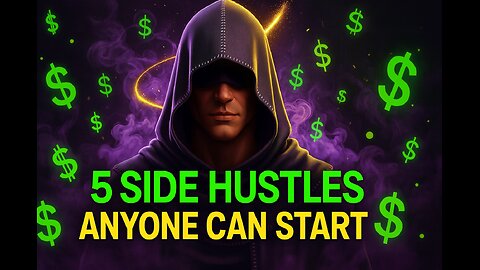 5 Side Hustles ANYONE Can Start With ZERO Experience (2025)
