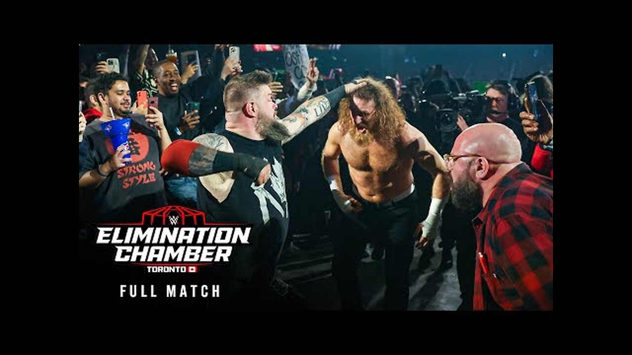 FULL MATCH Sami Zayn vs. Kevin Owens Unsanctioned Match Elimination Chamber