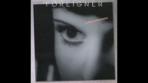 Foreigner - Inside Information (Japan) 1987/1988 CD