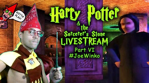Harry Potter Sorcerer's Stone PC Part 6 - Gaming Livestream (Jul 19th 2020) - Joe Winko