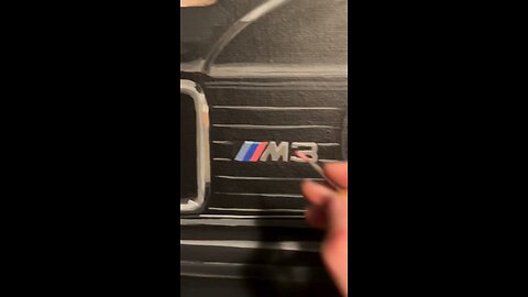 E30 m3 painting #art #paint #fyp