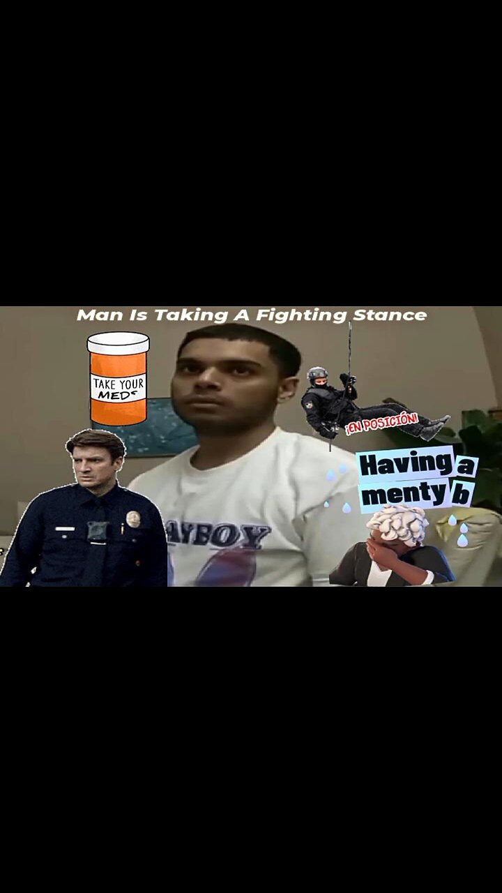 Man Stares At Cop Before Attacking Him