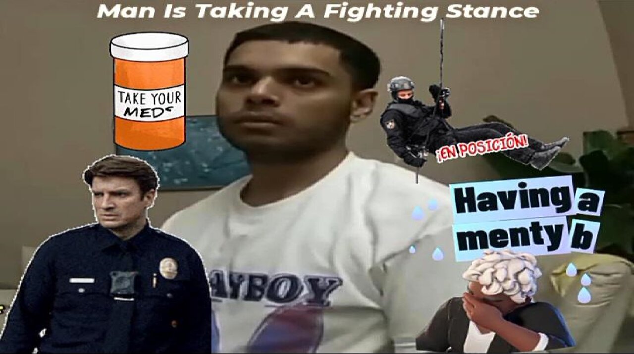 Man Stares At Cop Before Attacking Him