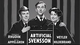 ARTIFICIAL SVENSSON(1929) Fridolf Rhudin, Brita Appelgren & Weyler Hildebrand|Comedy|Nostalgic Flick