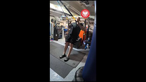 TRX Strap Rows for a Strong Back 💪🔥 #BackW