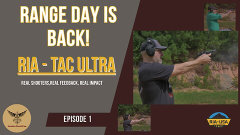 Range Day Re-Launched: Rock Island Tac Ultra Kicks Off Ep. 1! #rockislandarmory