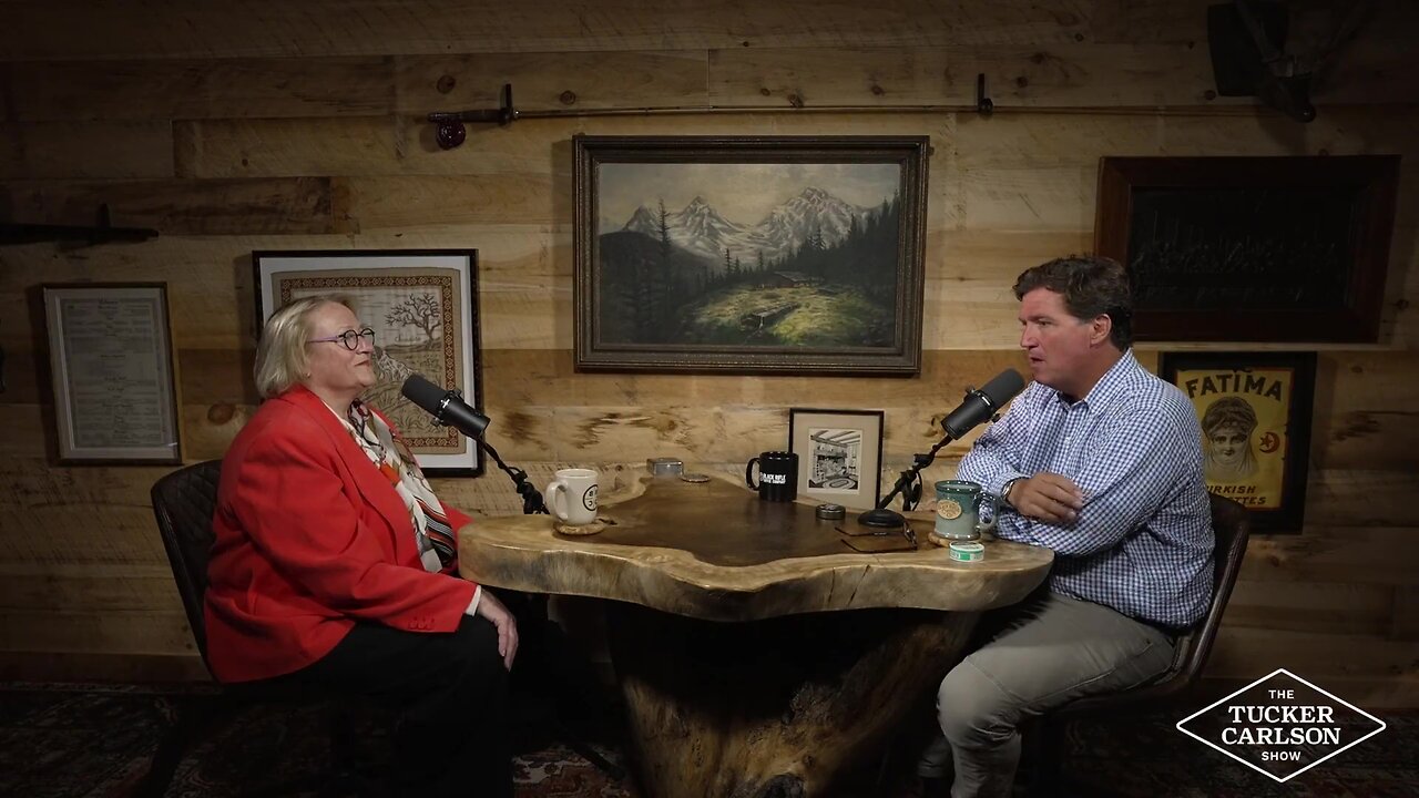 Tucker Carlson Show: Catherine Fitts Interview of Bankers vs. the West, Secret Underground Bases, and the Oncoming Extinction Event