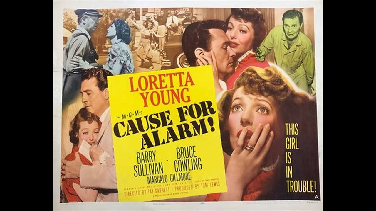 Cause for Alarm! (Film Noir, Thriller, Psychological Drama, 1951)