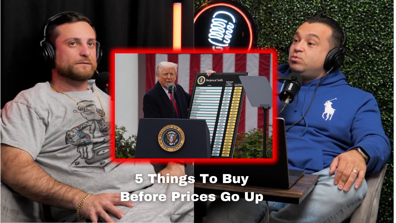New Tariffs Just Dropped: What’s Changing & 5 Items to Stock Up On NOW EP. 71