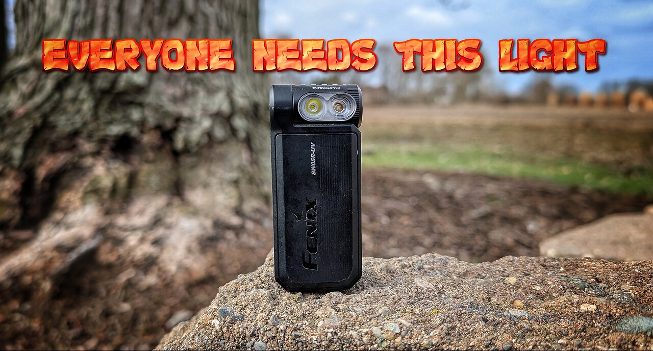 The Perfect Everyday Carry Light? Fenix SW05R-UV Tested! ✅