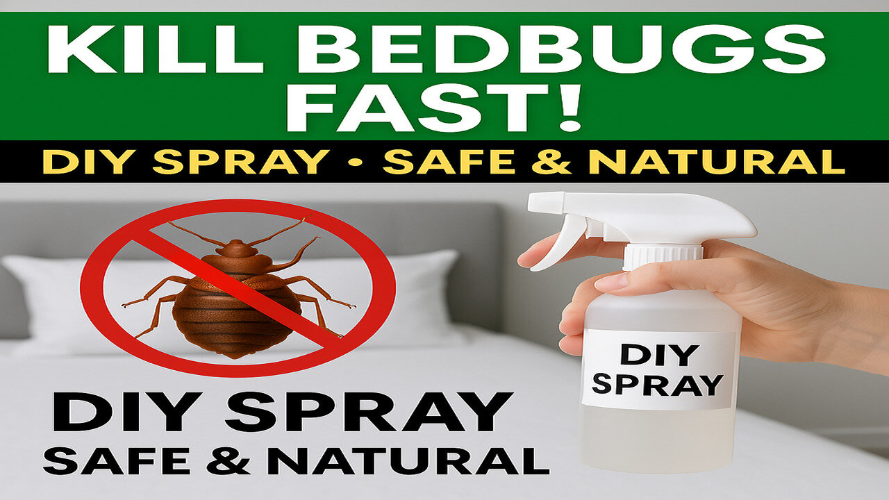 How to Make a Bedbug Killer Spray at Home (Safe & Powerful)