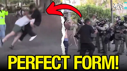Anti-Protestor BRO Wrecks California Insurrectionist!