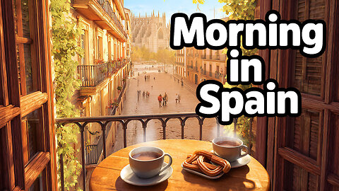 What a Slow Morning in Spain Sounds Like ☕🎶
