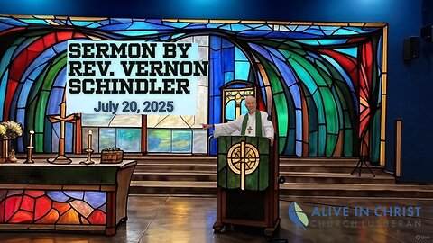 Sermon: by Rev. Vernon Schindler