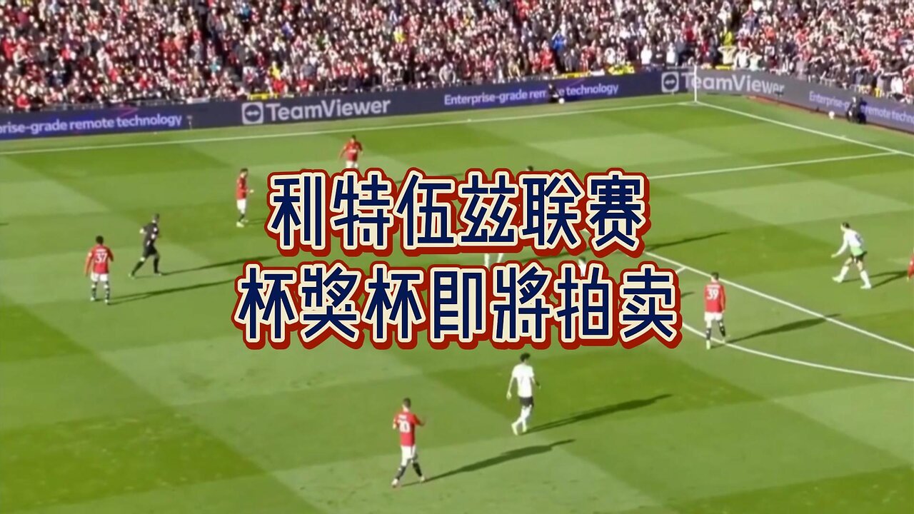 利特伍兹联赛杯奖杯即将拍卖