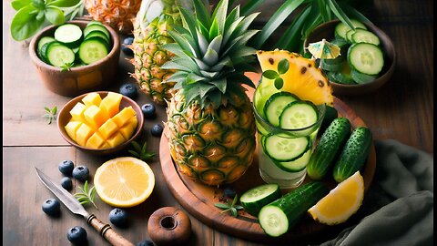 Pineapple + Cucumber: The Ultimate Detox Combo