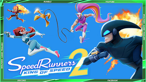 【 SpeedRunners 2: King of Speed 】➞【 Official Steam Playtest Trailer 】➞【 2025 】