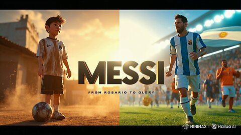 Messi: From Rosario to Glory| Official Trailer:Animated Series